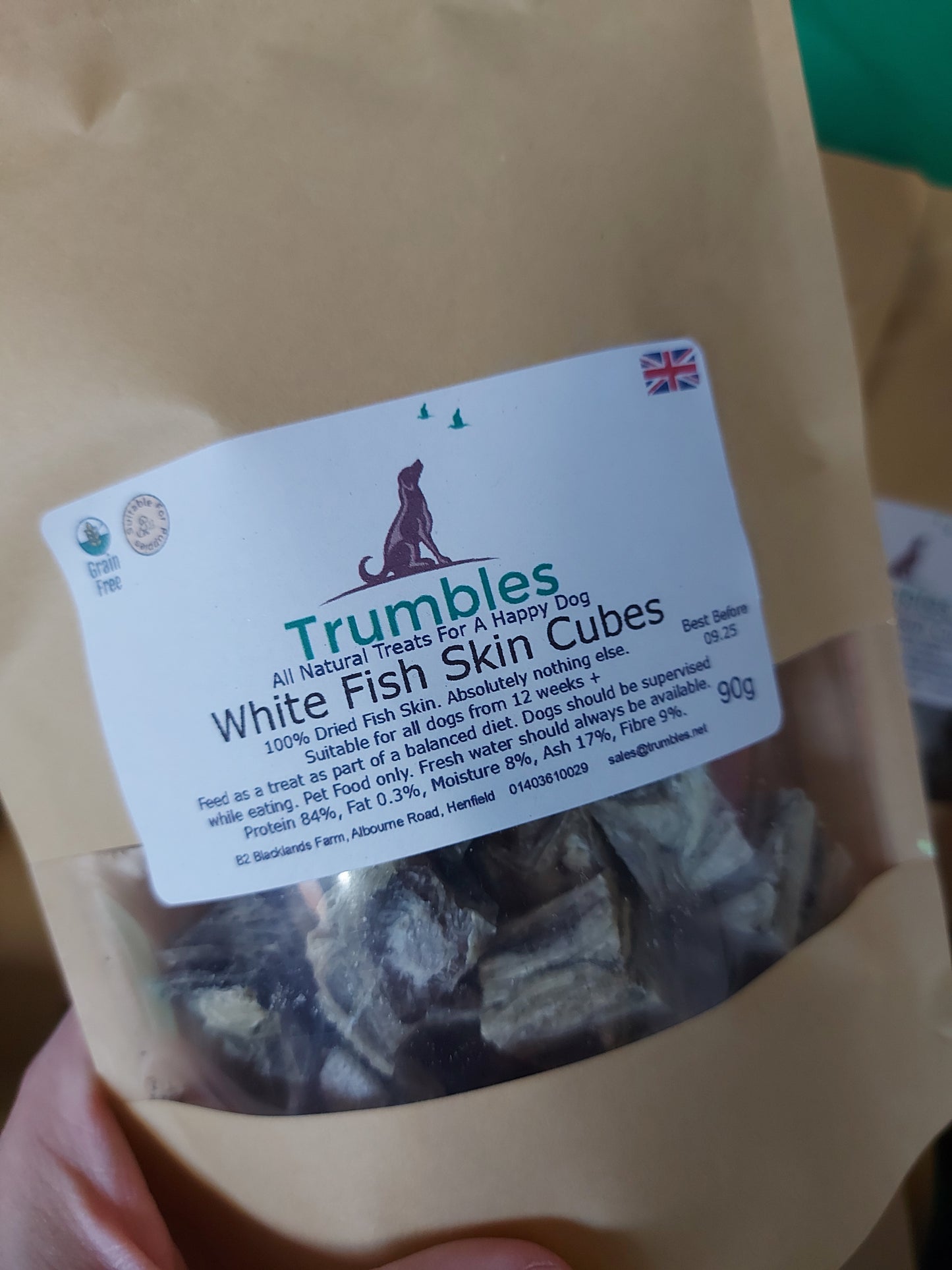 Fish Skin Cubes