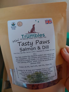 Tasty Salmon & Dill Mini Paws