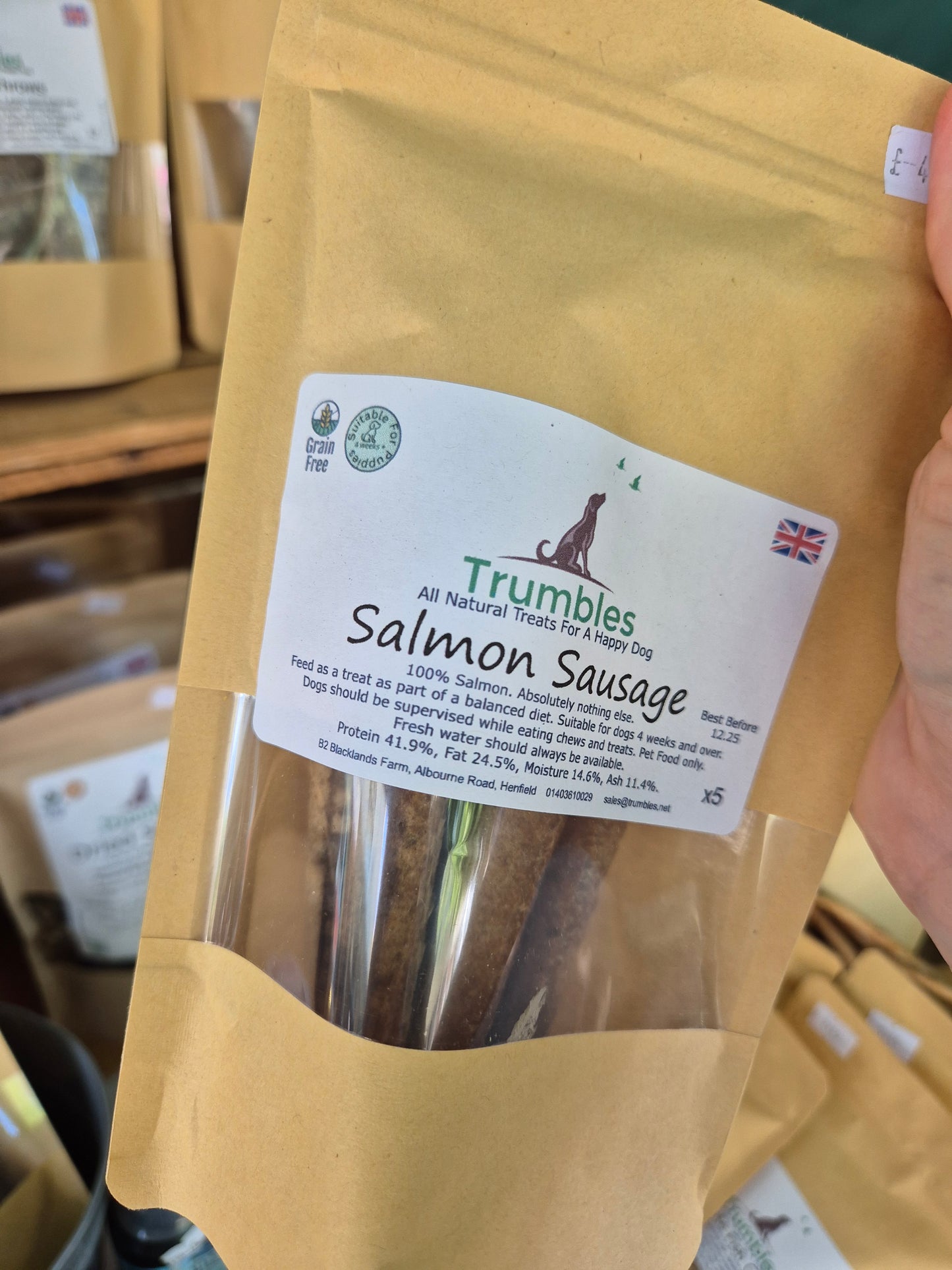 Salmon Sausages