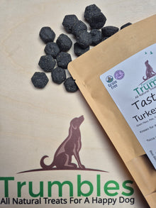 Tasty Turkey & Charcoal Bites