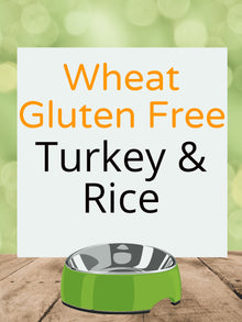 Wheat Gluten Free Turkey & Rice Kibble
