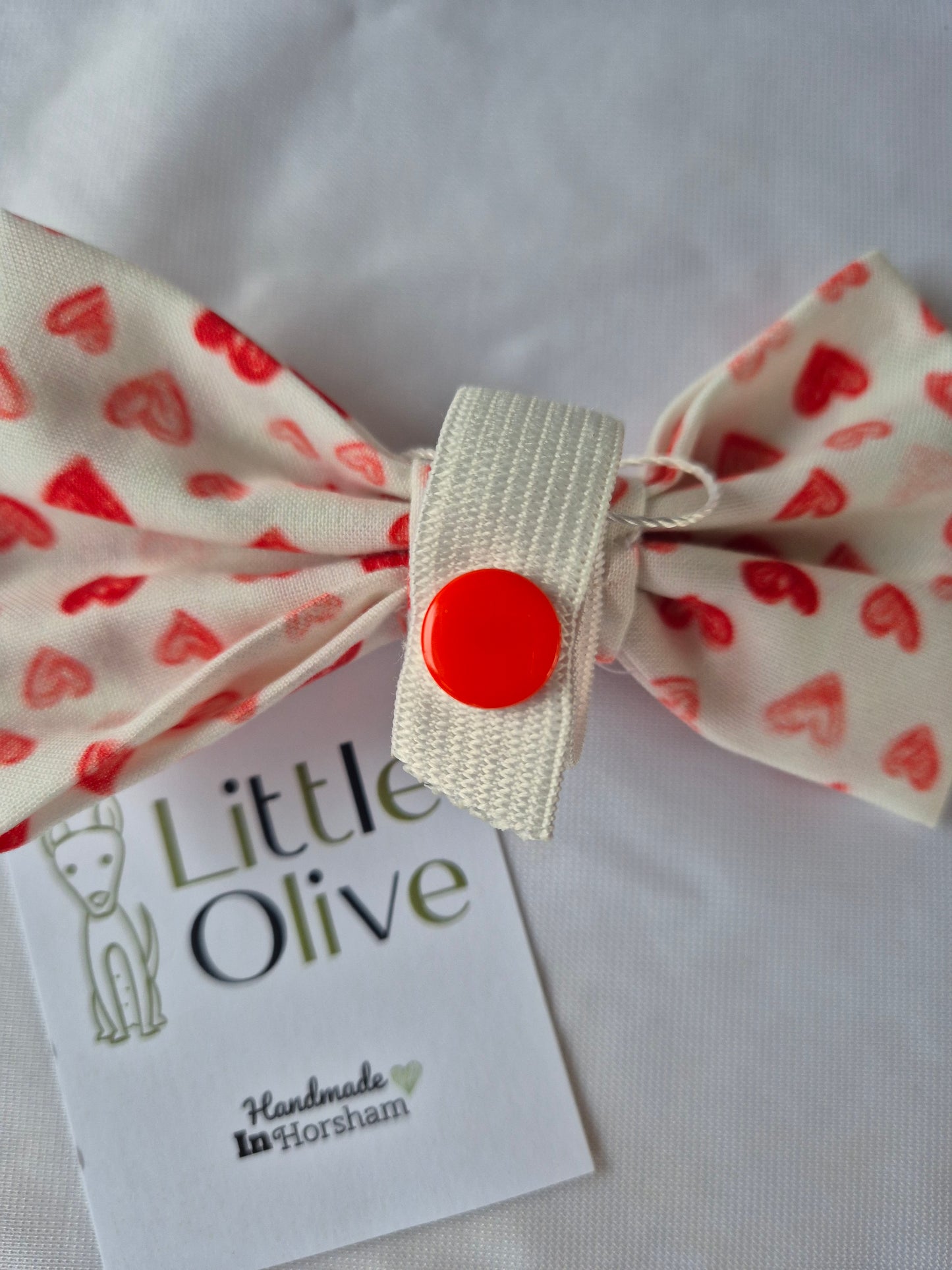 Little Olive Bow Ties -Valentine's Edition