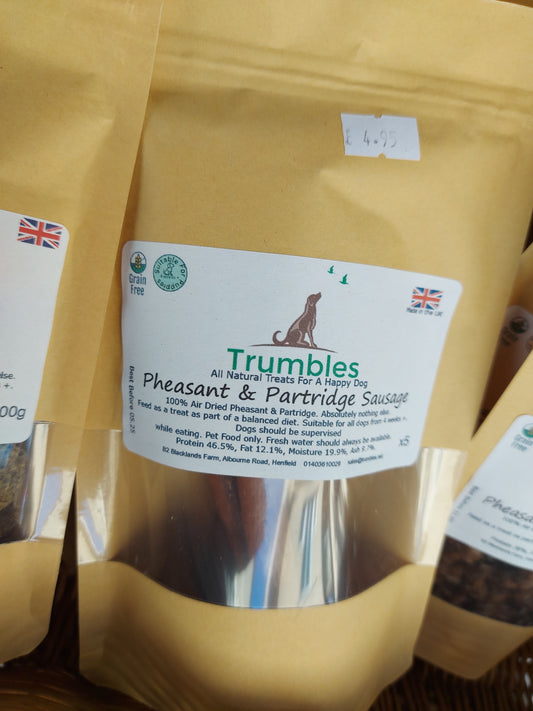 Pheasant & Partridge Sausages