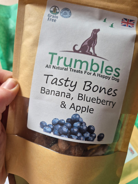 Tasty Banana, Apple & Blueberry Bones
