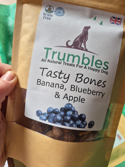 Tasty Banana, Apple & Blueberry Bones