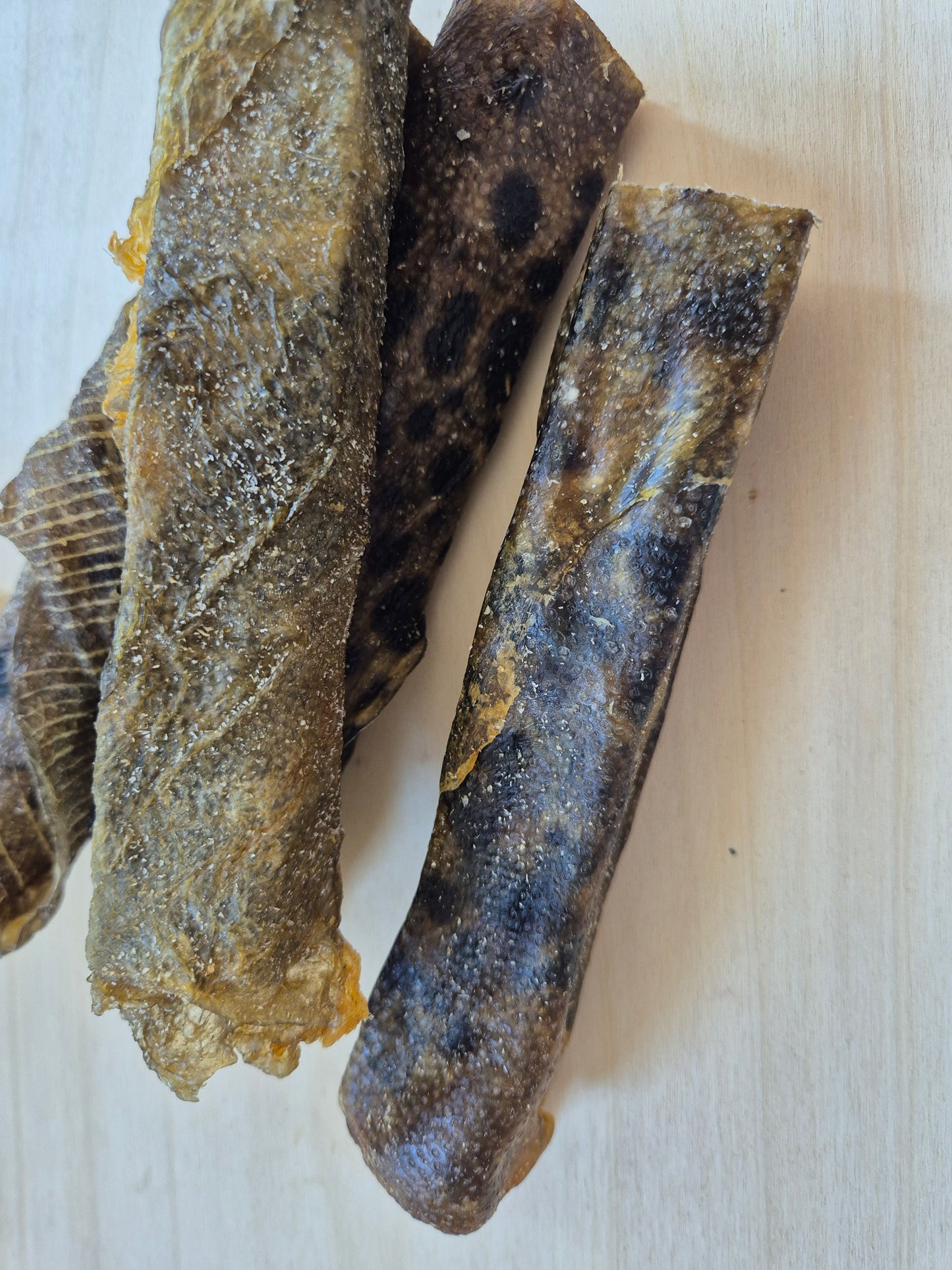 Wolf Fish Skin Throw Sticks