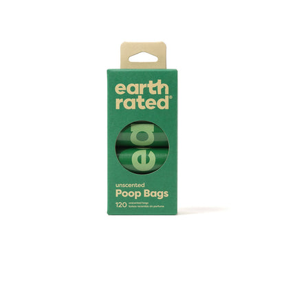 Earth Rated Poop Bags Refill Rolls - 8x15
