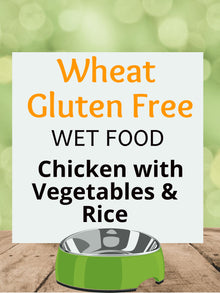 Chicken & Brown Rice with Vegetables - Wet food