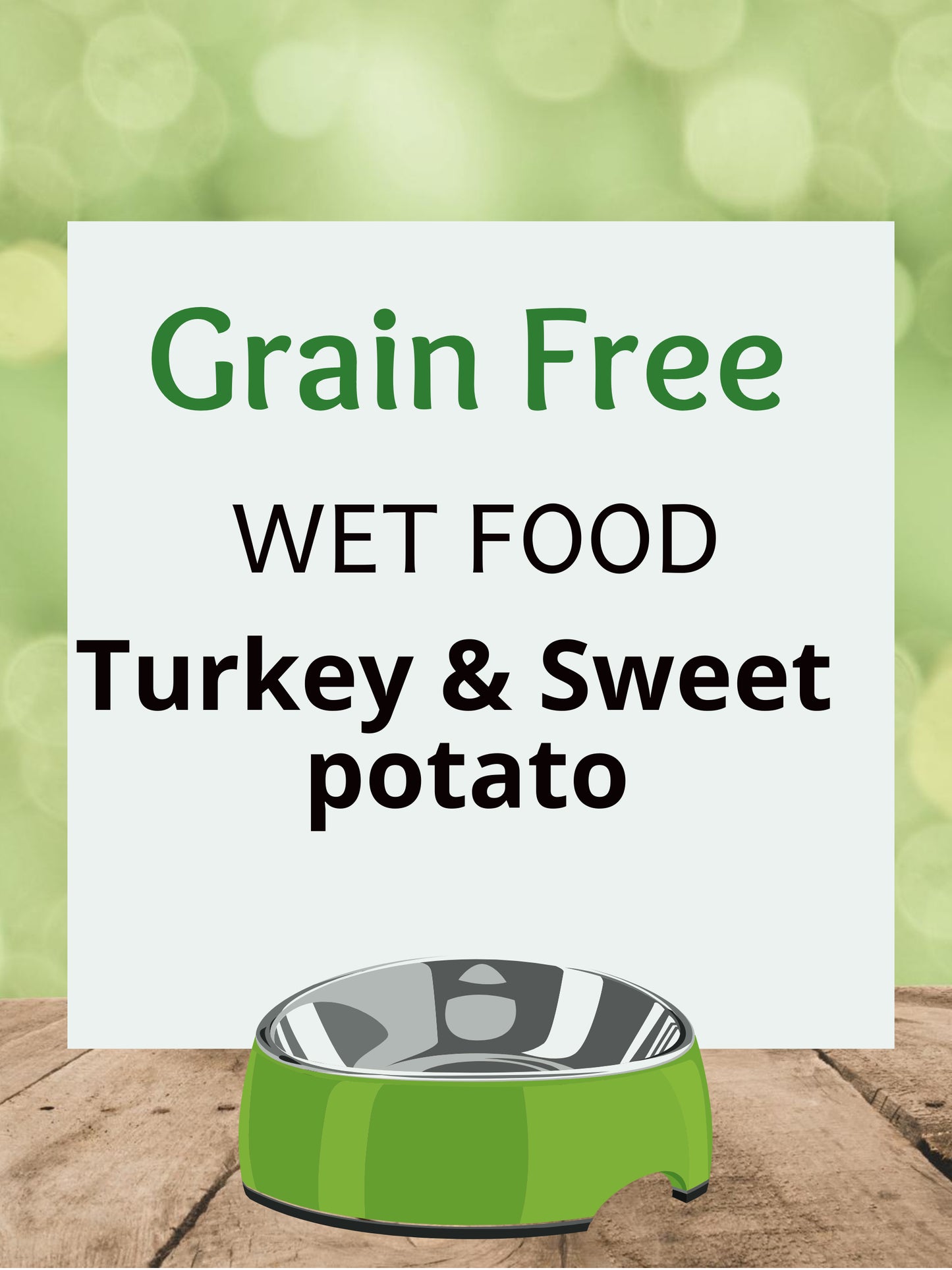 Grain Free Turkey With Vegetables & Sweet Potato - Wet Food