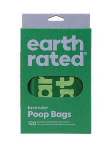 Earth Rated Easy-Tie Handle Poop Bags - 120 Bags