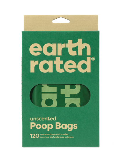 Earth Rated Easy-Tie Handle Poop Bags - 120 Bags