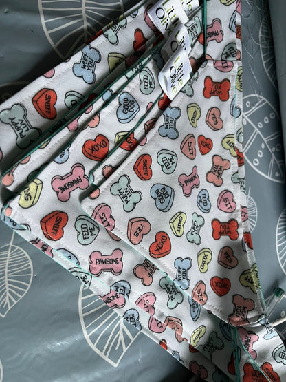 Little Olive Bandana-Best Dog Ever Valentine's Edition
