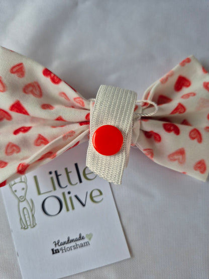Little Olive Bow Ties -Valentine's Edition